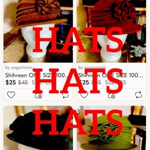 Come check out my closet for some cute winter hats!! Thank you! 🎩 👒